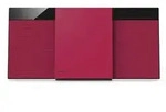Panasonic SC-HC304EG-R Stereoanlage AUX, CD, UKW, DAB+, USB, 2 x 10W Rot