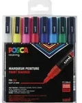 POSCA Pigmentmarker PC3M, 8er Box, Standard