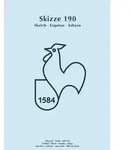 HAHNEM&Uuml;HLE - Skizzenblock DIN A3 50 Blatt - 190 g/m2 - A3