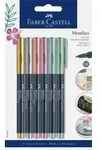 Faber-Castell Metallics Marker, 6er Set