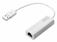 DIGITUS Netzwerkadapter USB -> RJ45 Fast Ethernet St/Bu