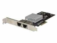 StarTech.com PCIe Netzwerkkarte - 2 Port - 10GBase-T / NBase-T