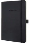 Notizbuch Conceptum A5 194 Seiten Softcover kariert 80g black