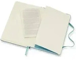 Notizbuch Pocket A6 liniert Hardcover 96 Blatt riffblau