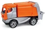 LENA&reg; 01623 - Truckies M&uuml;llwagen, mit Spielfigur, M&uuml;llauto, Sandspielzeug