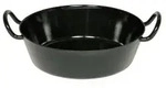 Riess Schnitzelpfanne ⌀24cm 1,7L Schwarz Emaille