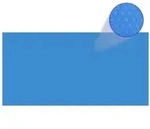 Rechteckige Pool-Abdeckung PE Blau 732 x 366 cm