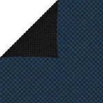 vidaXL Treibende Pool-Solarplane PE 300x200 cm Schwarz und Blau