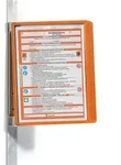 Durable 591409 Sichttafel Orange (B x H x T) 325 x 360 x 260mm DIN A4