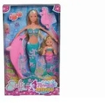 Simba 105733336 - Steffi Love Mermaid Friends, Meerjungfrau mit Freundin, Puppe