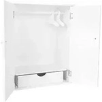 small foot 11213 Puppenschrank in Wei&szlig; aus Holz