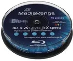 MediaRange Inkjet Fullsurface-Printable - 10 x BD-R