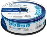 MEDIARANGE 25 x BD-R - 25 GB 6x - mit Tintenstrahldrucker bedruckbare Oberfl&auml;che