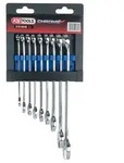 KS Tools 518.0640 CHROMEplus Ringmaulschl&uuml;ssel-Satz, abgewinkelt, 9-tlg.