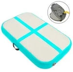 vidaXL Aufblasbare Gymnastikmatte mit Pumpe 60x100x20 cm PVC Gr&uuml;n