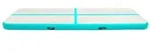 vidaXL Aufblasbare Gymnastikmatte mit Pumpe 300x100x20 cm PVC Gr&uuml;n