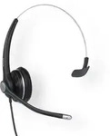 SNOM A100M Mono On Ear Headset kabelgebunden Mono Noise Cancelling Telefon