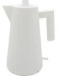 Alessi MDL06 W Pliss&eacute; Elektrischer Wasserkocher wei&szlig;, EU-Stecker (MDL06 W)