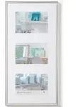 Walther Design Bilderrahmen New Lifestyle 3x10x15 cm Silbern