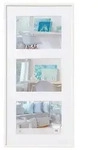 New Lifestyle Galerie Kunststoffrahmen 3x10x15 cm, Weiss