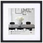 BILDERRAHMEN Steel Style Kunststoff Bilderrahmen 20x20 cm Schwarz