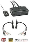 LINDY 2 Port KVM-Umschalter HDMI