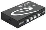 DeLock Switch USB 2.0 4 port manual - USB-Umschalter f&uuml;r die gemeinsame Nutzung von