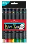FABER-CASTELL Black Edition - Farbstift - verschiedene Farben (Packung mit 36)