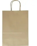 folia Papier-Tragetasche, 240 x 120 x 310 mm, natur