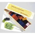 Wachsmalbl&ouml;cke - 24 Farben Holzkassette