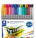 STAEDTLER Doppel-Fasermaler Design Journey, 36er Etui