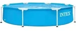 INTEX Frame Pool 28205NP &Oslash;244x51cm &ndash; Aufstellpool mit Metallrahmen robust