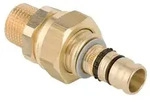 Geberit GE Mepla &Uuml;bergangsverschraubung, AG, RG, d26mm x R3/4, l&ouml;sbar, 1 Stk.