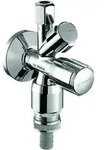 SCHELL 035490699 Schell Kombinations-Eckventil COMFORT chrom, mit Rohrbel&uuml;fter