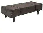 vidaXL Couchtisch Sperrholz Vintage-Stil 120x55x35 cm