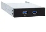 Chieftec PC-Geh&auml;use Blende Schwarz, Silber