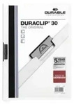 Durable Duraclip 30, Transparent, Wei&szlig;, PVC, 30 Bl&auml;tter, A4, 1 St&uuml;ck(e)