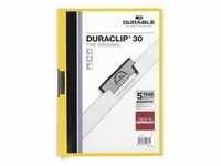 Durable Duraclip 30, Transparent, Gelb, PVC, 30 Blätter, A4, 1 Stück(e)