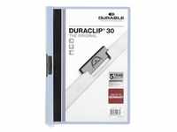 Durable Duraclip 30, Hellblau, Transparent, PVC, 30 Blätter, A4, 1 Stück(e)
