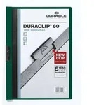 25 DURABLE Klemmhefter DURACLIP dunkelgr&uuml;n