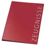 Ringbuch A4 Zeugnisse 16mm 4 Ringe weinrot
