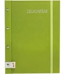 ROTH Zeugnismappe Metallium mit Buchschrauben, gr&uuml;n