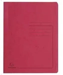 25 Exacompta Schnellhefter Karton rot DIN A4