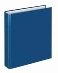 Ringbuch Basic A5 PP kaschiert 4-D-Ring-Mechanik 25mm blau