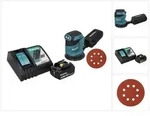 Makita DBO 180 RT1 Akku Exzenterschleifer 18 V 125 mm + 1x Akku 5,0 Ah +...