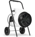 TROTEC Bauheizer TDS 75 R &ndash; Heizleistung 7,5/15 kW &ndash; Elektroheizer Luftmenge 1100