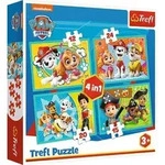 Vedes 4 in 1 Puzzle # Paw Patrol 34346