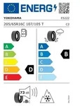 YOKOHAMA Ganzjahresreifen 205/65 R16 TL 107/105T BLUEARTH-VAN ALL SEASON
