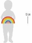 Holzbausteine Gro&szlig;er Regenbogen