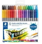 STAEDTLER - Doppelspitzenfilzstift - verschiedene Farben - 0.5-0.8 mm / 3 mm - schmal